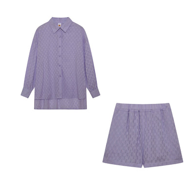 Odette | Ensemble chemise et short chic