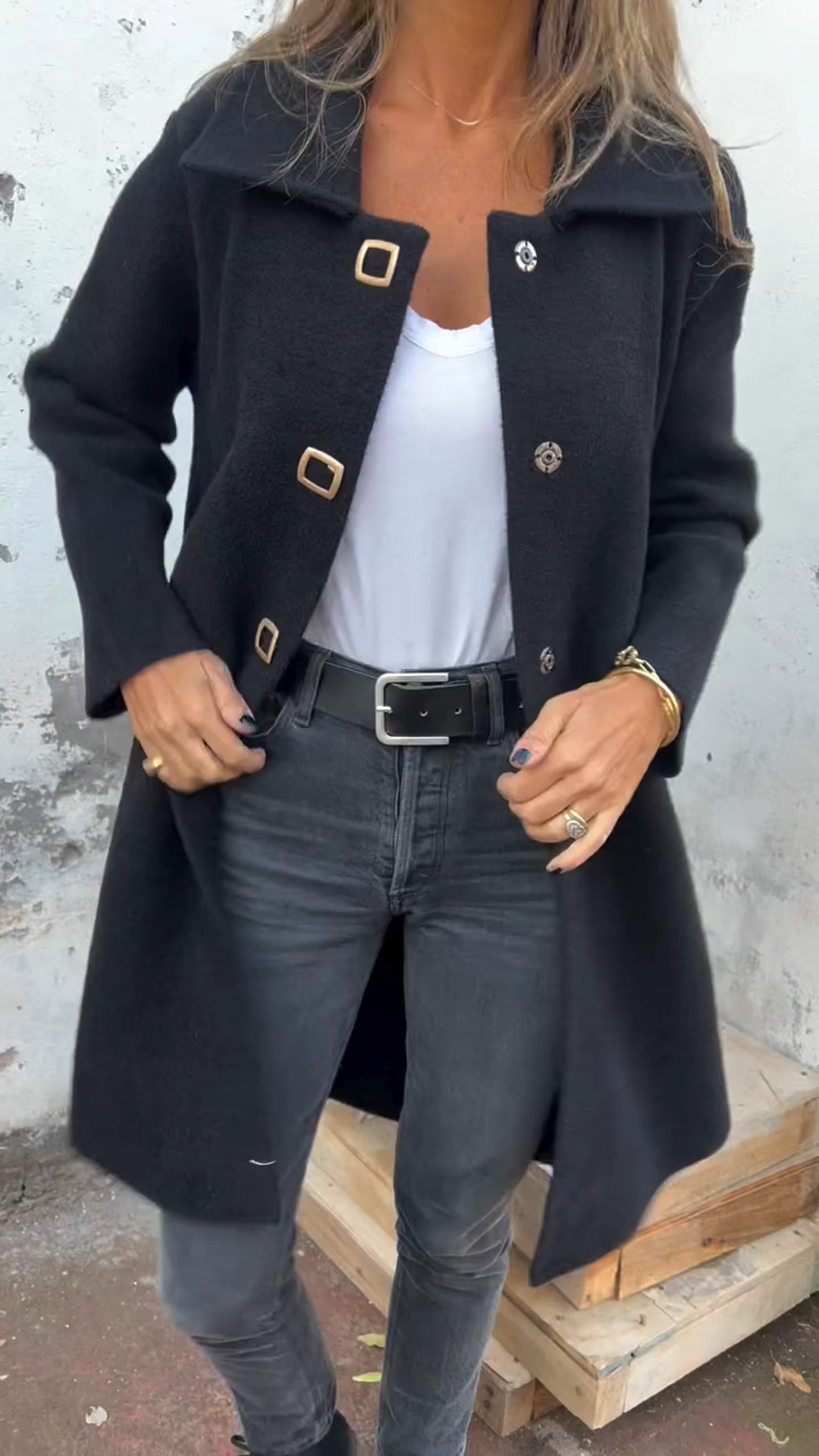 Manteau d'élégance classique