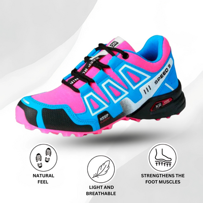 OrthoTrekking - Chaussure de trekking et de randonnée ergonomique et antalgique