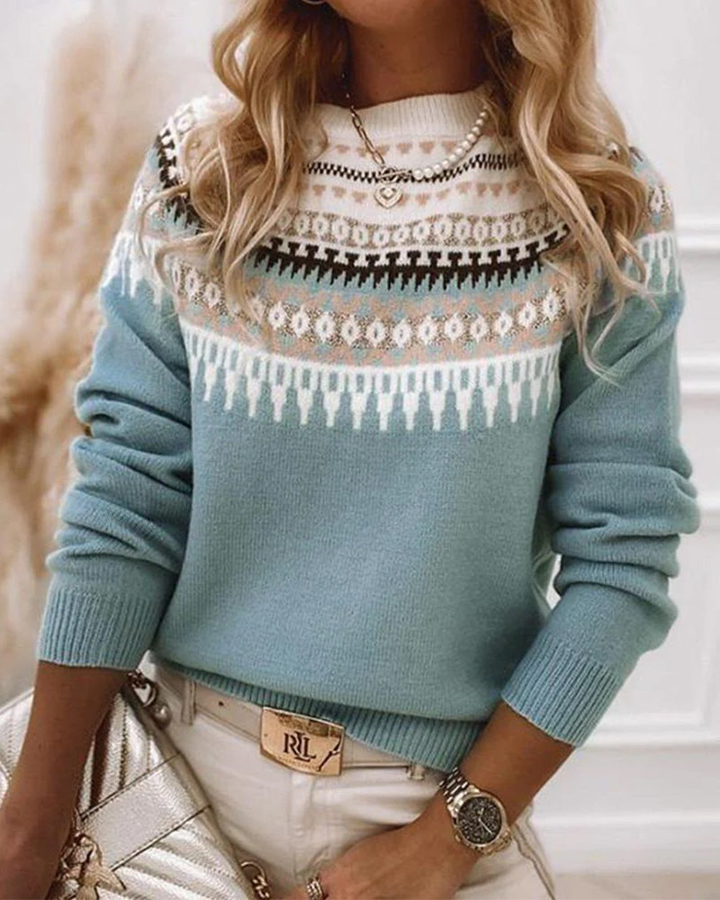 Marie | Nordic Elegance Pull tricoté