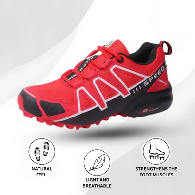 OrthoTrekking - Chaussure de trekking et de randonnée ergonomique et antalgique