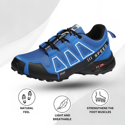 OrthoTrekking - Chaussure de trekking et de randonnée ergonomique et antalgique