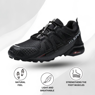 OrthoTrekking - Chaussure de trekking et de randonnée ergonomique et antalgique