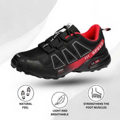 OrthoTrekking - Chaussure de trekking et de randonnée ergonomique et antalgique
