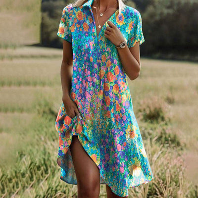 Sabine | Robe midi à la mode