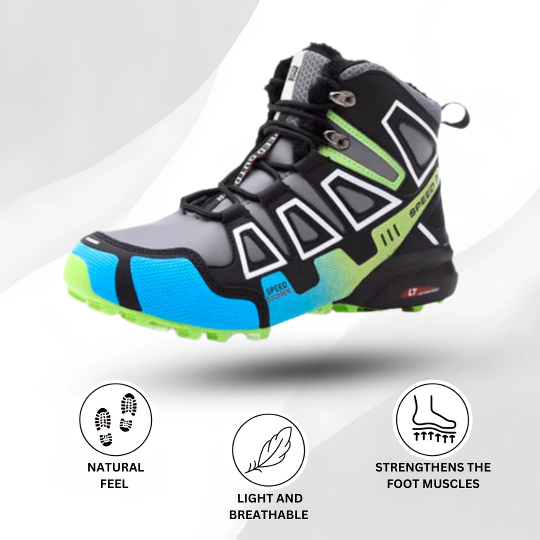 OrtTrekking Pro - chaussures ergonomiques de trekking et de randonnée soulageant la douleur