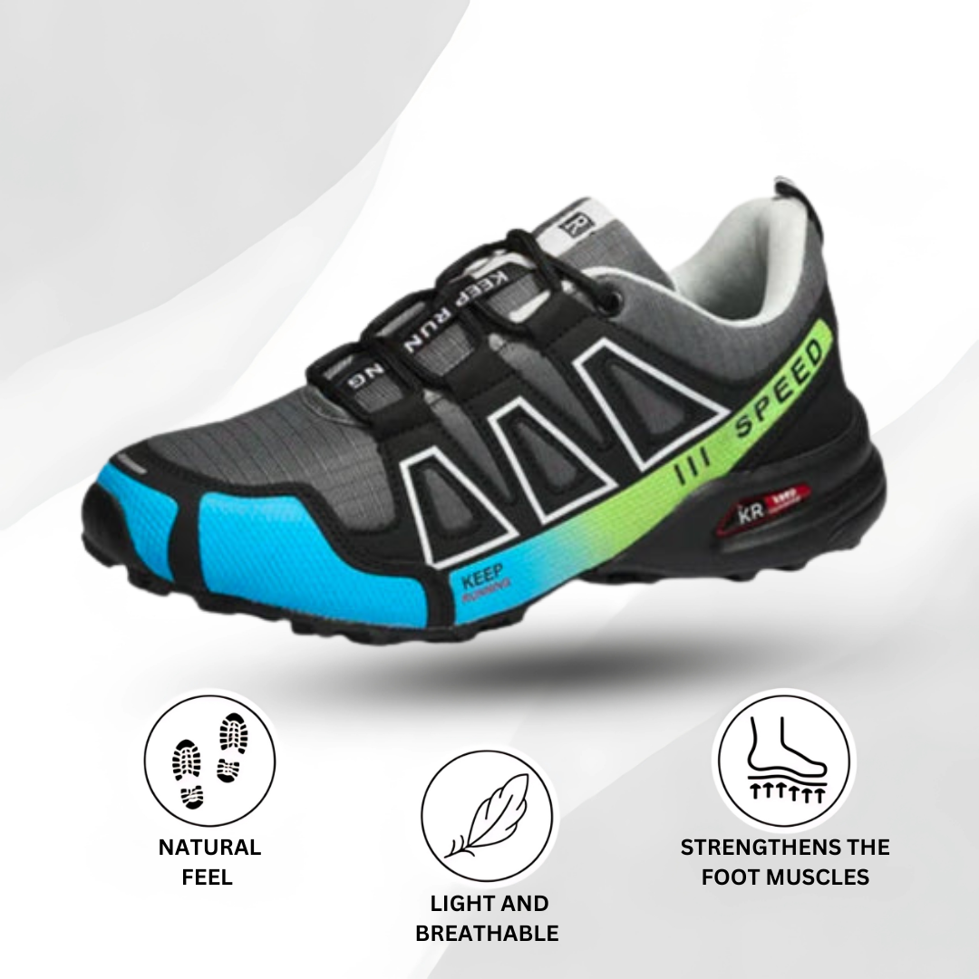 OrthoTrekking - Chaussure de trekking et de randonnée ergonomique et antalgique