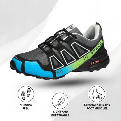 OrthoTrekking - Chaussure de trekking et de randonnée ergonomique et antalgique