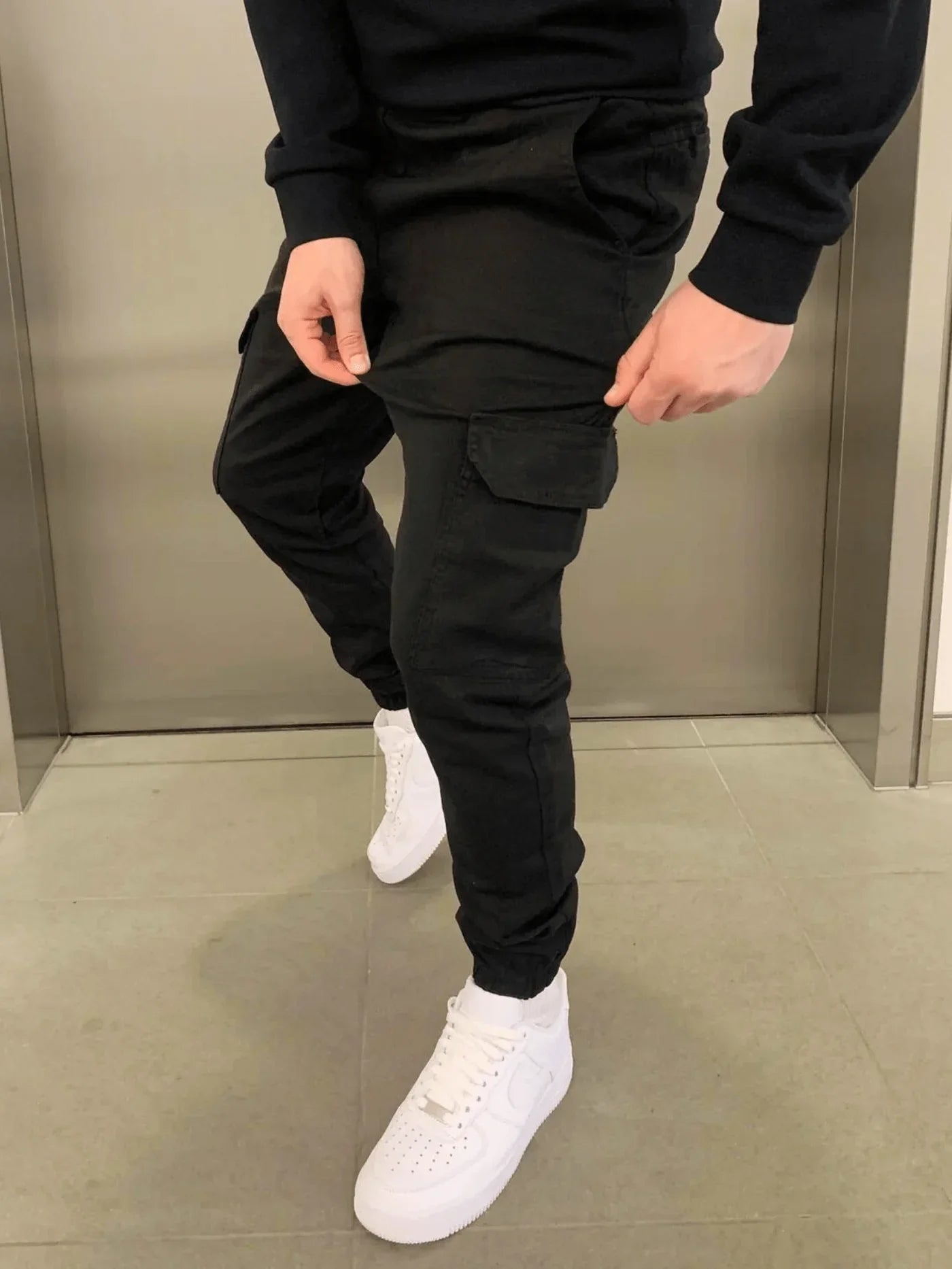 Martin | Pantalon cargo souple