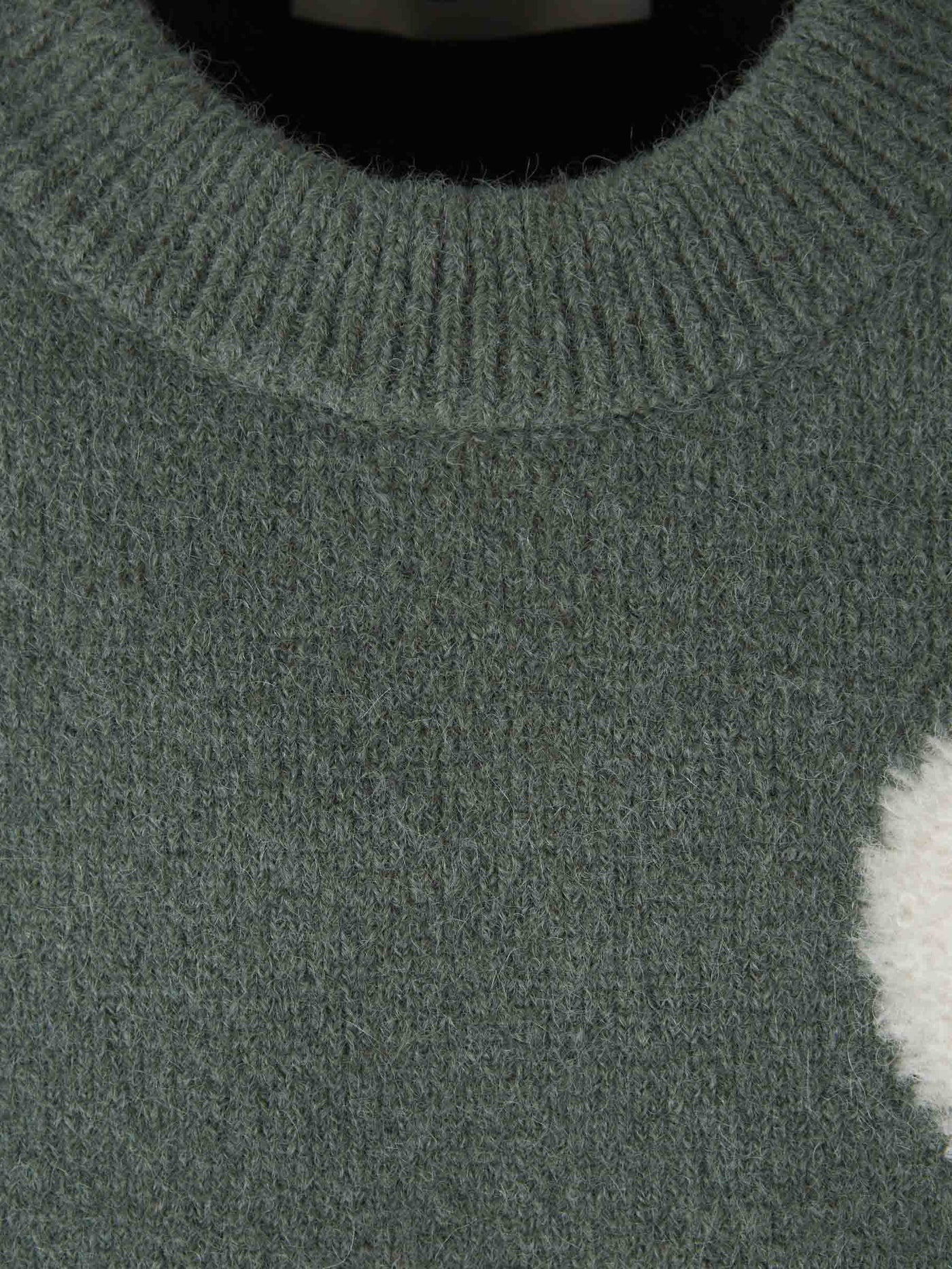 Ami | Pull imprimé en forme de cœur