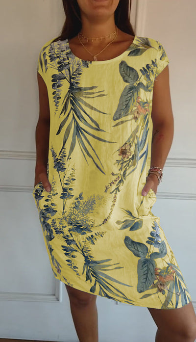 Ariane | Robe confortable à col ras du cou