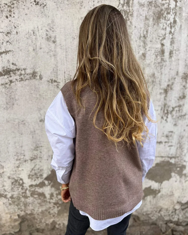 Patricia | Gilet confortable en tricot