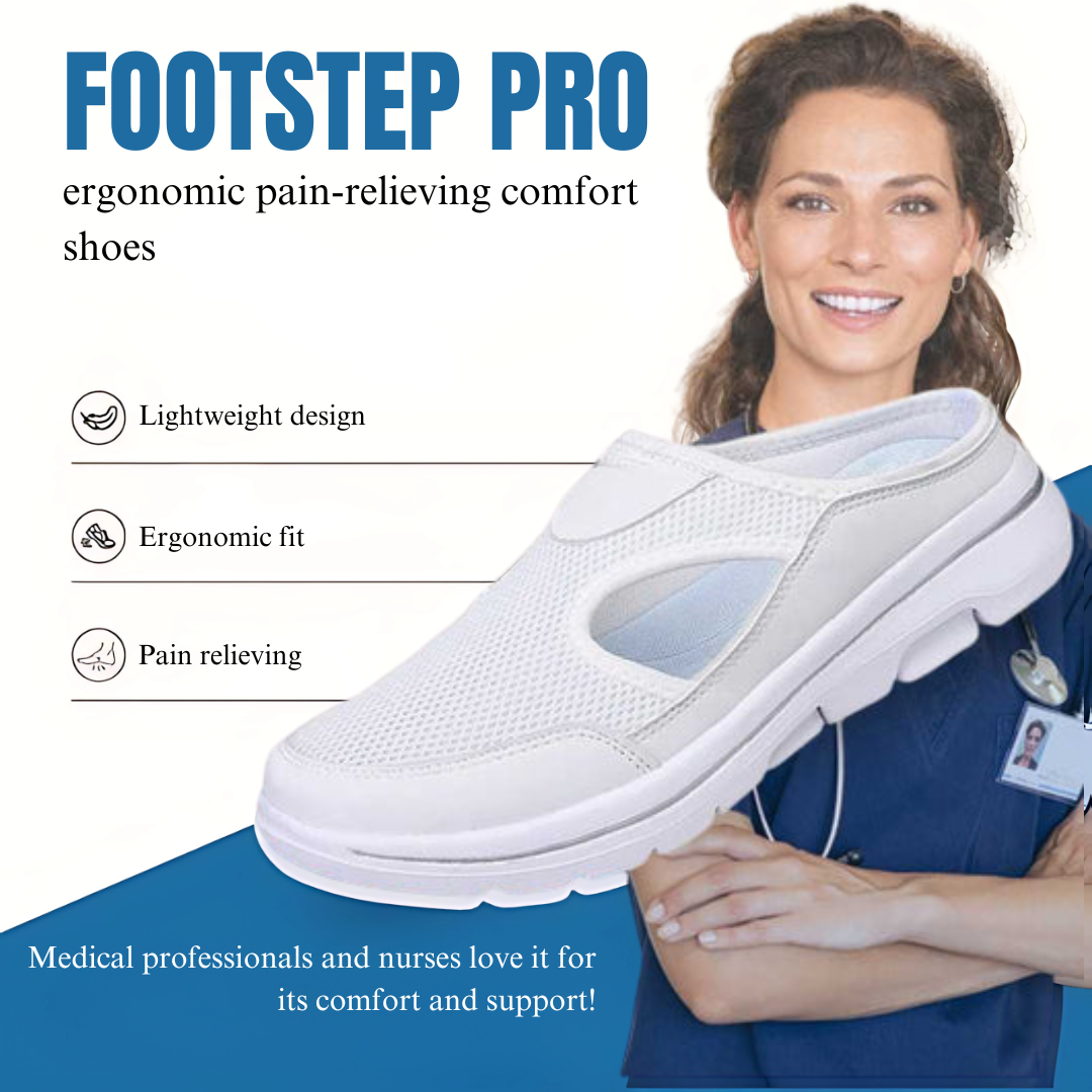 Footstep Pro - chaussures confortables ergonomiques & antidérapantes (2025)