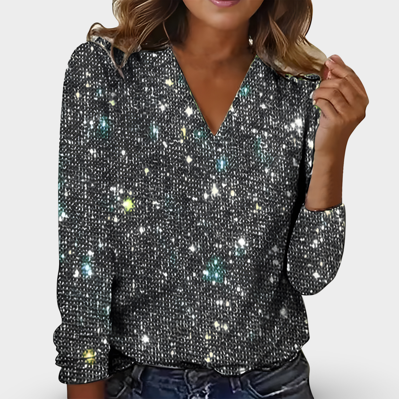 Victoria™ |  Chemisier en diamant avec décolleté en V
