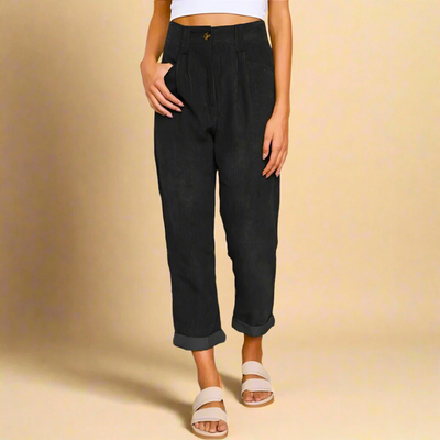 Elena | Pantalon en velours côtelé