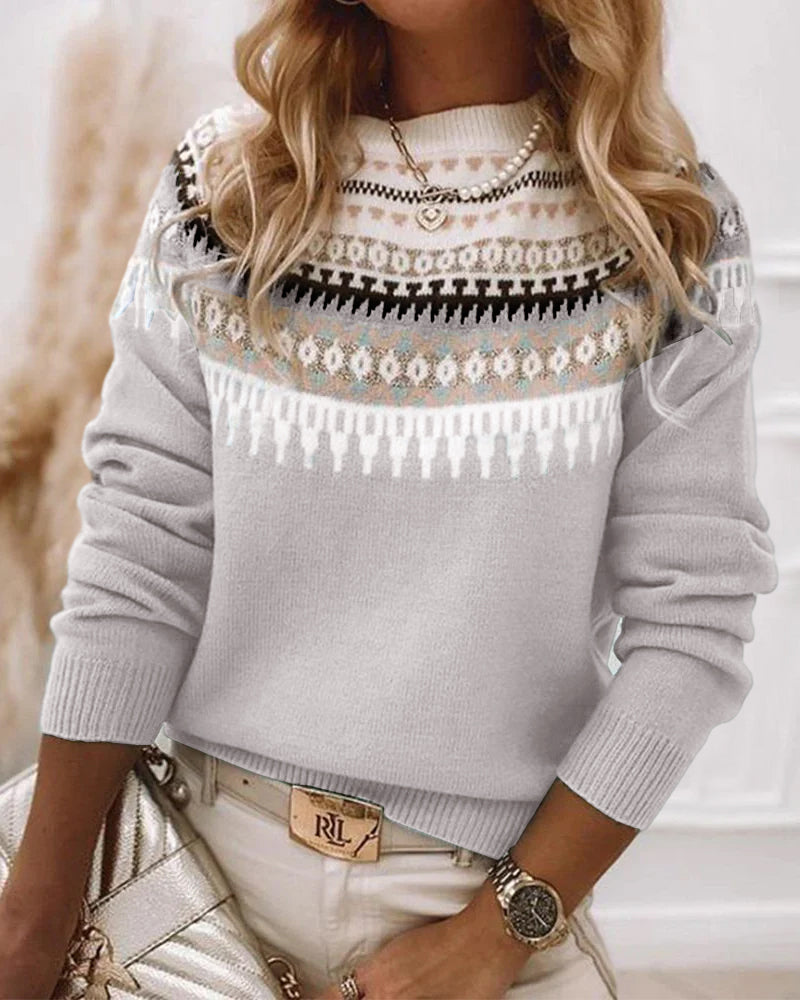 Marie | Nordic Elegance Pull tricoté