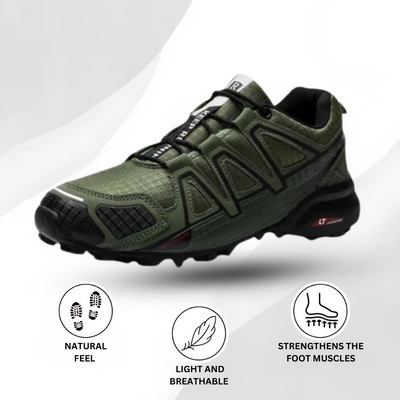 OrthoTrekking - Chaussure de trekking et de randonnée ergonomique et antalgique