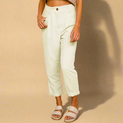 Elena | Pantalon en velours côtelé