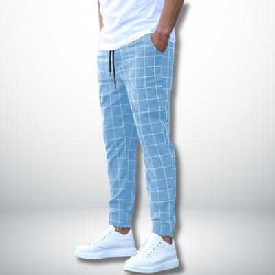 Denis | Pantalon confortable à motifs écossais