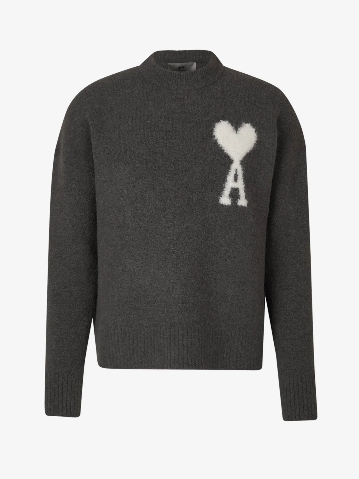 Ami | Pull imprimé en forme de cœur
