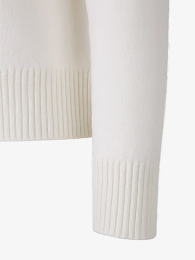 Ami | Pull imprimé en forme de cœur