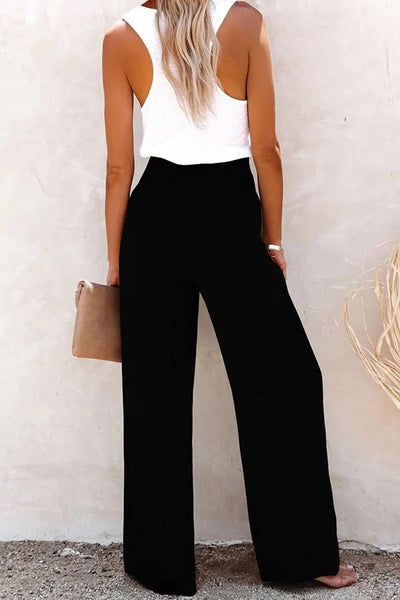 Christelle | Pantalon confortable à taille haute