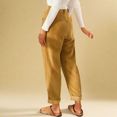 Elena | Pantalon en velours côtelé