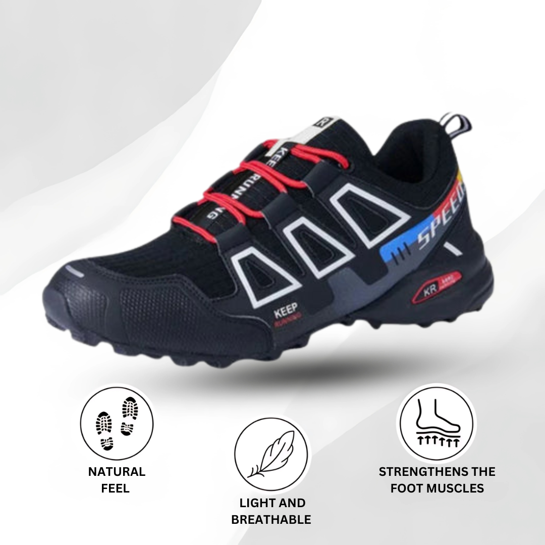 OrthoTrekking - Chaussure de trekking et de randonnée ergonomique et antalgique