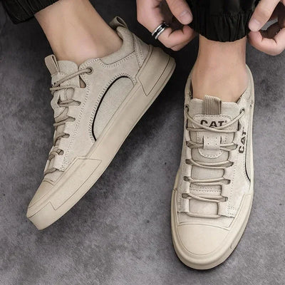 CAT | Baskets en cuir