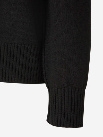 Ami | Pull imprimé en forme de cœur