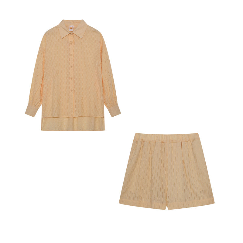 Odette | Ensemble chemise et short chic