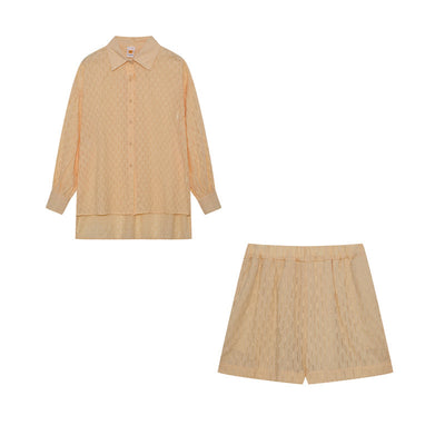 Odette | Ensemble chemise et short chic