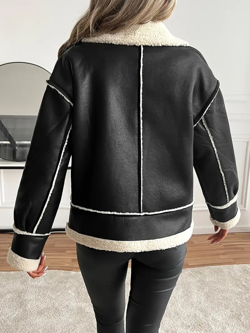 Marie | Veste en cuir élégante