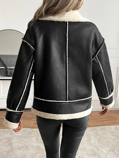 Marie | Veste en cuir élégante