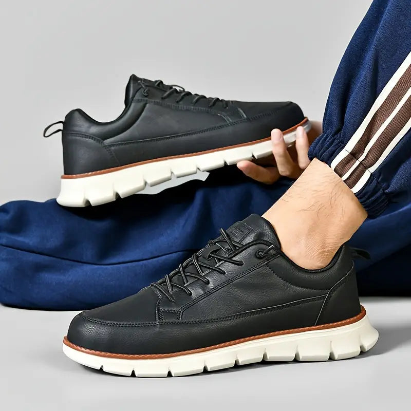 Maverick | Baskets en cuir