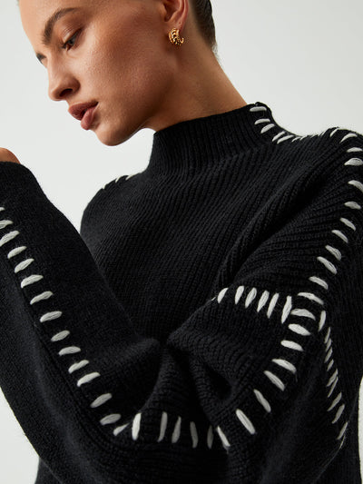 Alma | Pull à col roulé