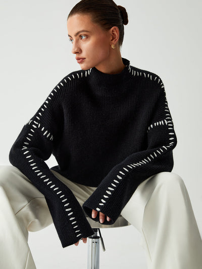Alma | Pull à col roulé