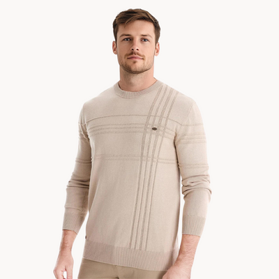 Ferdinand | Pull avec motif de diamants