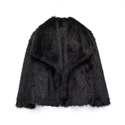 Yara | Manteau effet fourrure
