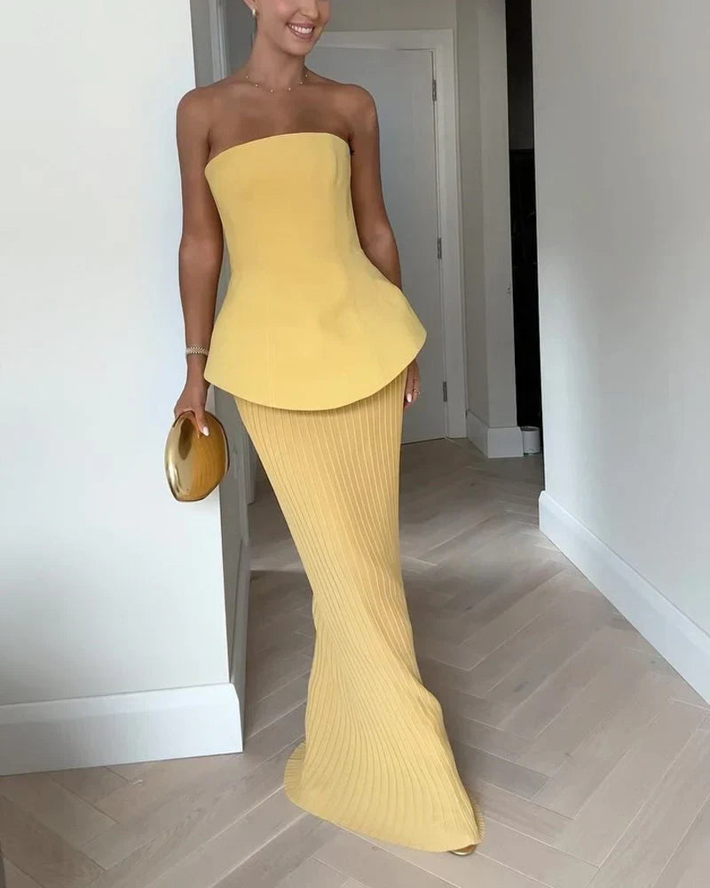 Marois | Robe bustier sophistiquée