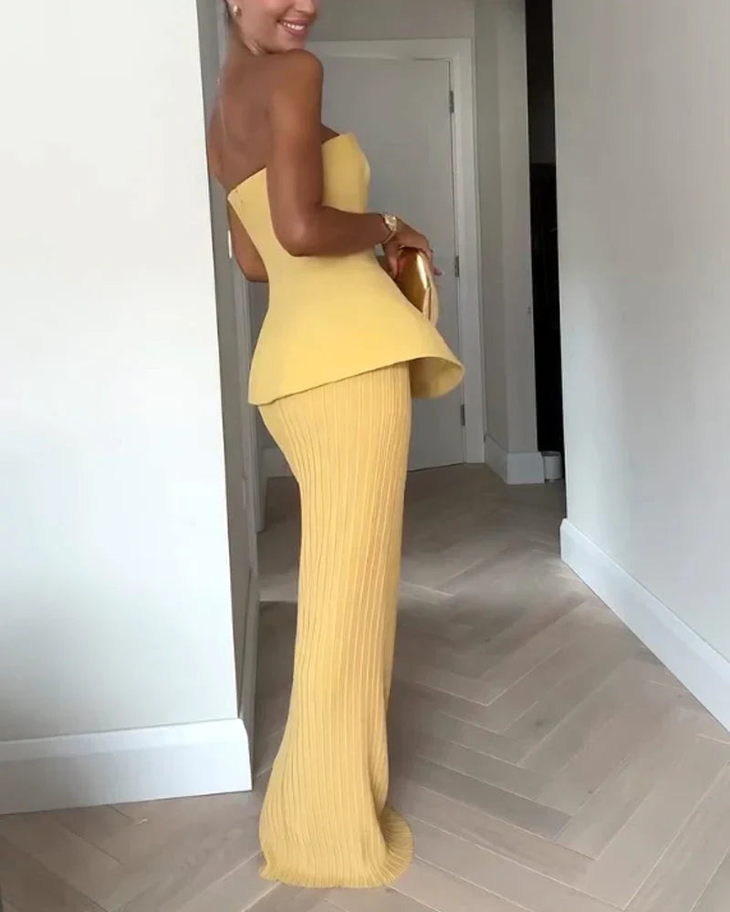 Marois | Robe bustier sophistiquée