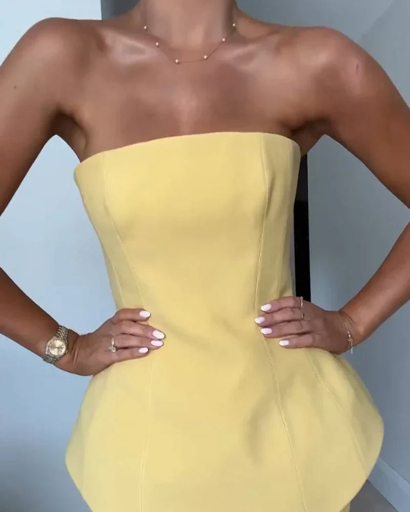 Marois | Robe bustier sophistiquée