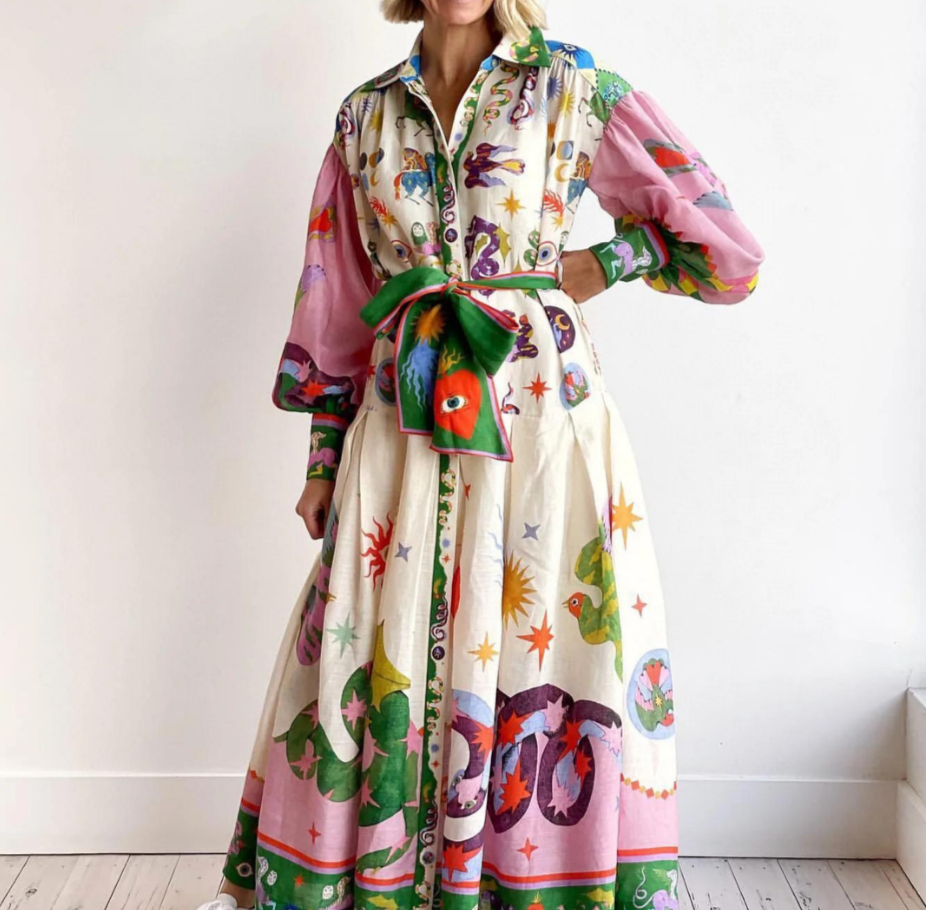 Mila | Robe élégante avec volume