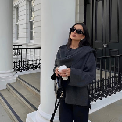 Nina | Manteau cape élégant