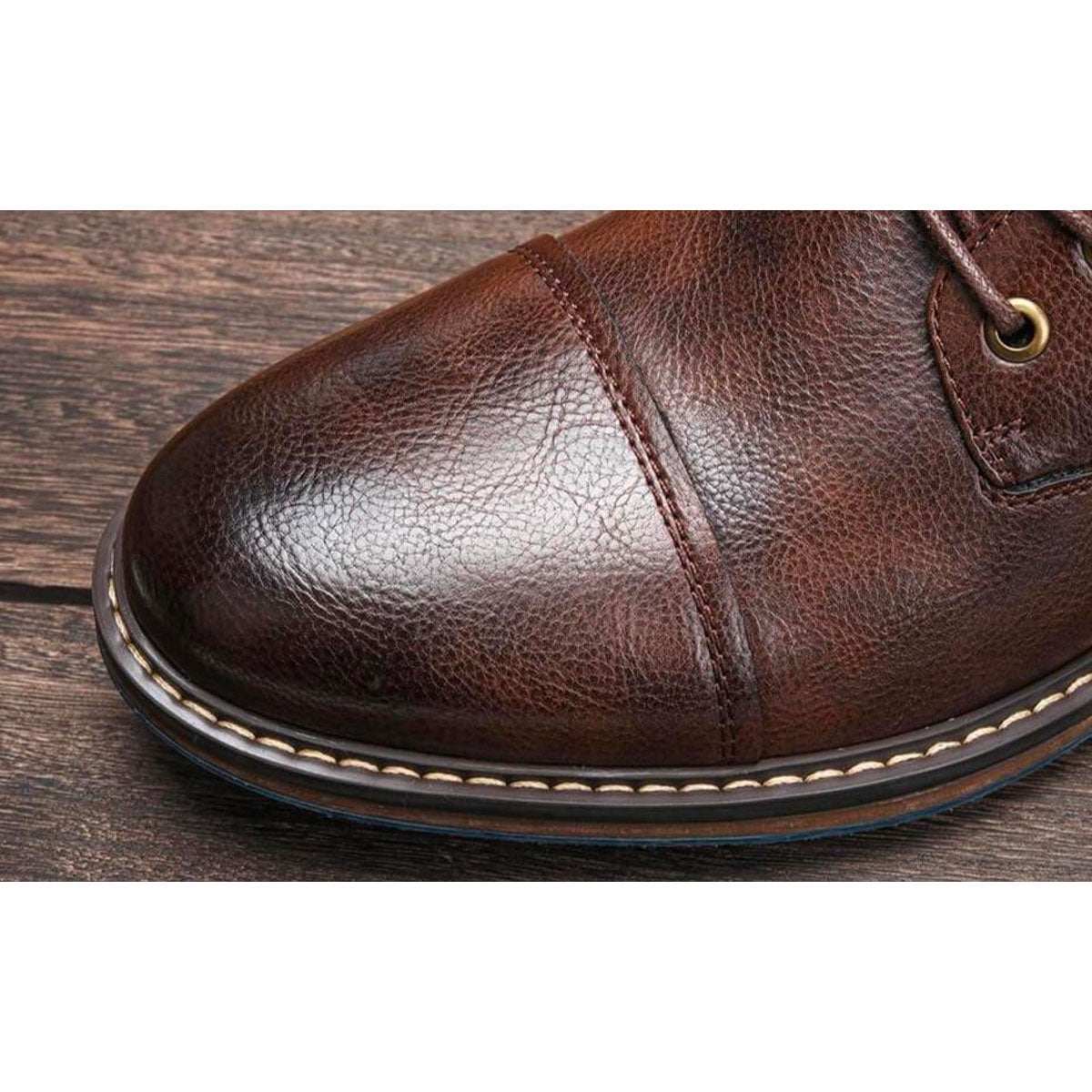 Brixton™ | Bottes Oxford en Cuir Premium Fait Main