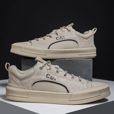 CAT | Baskets en cuir