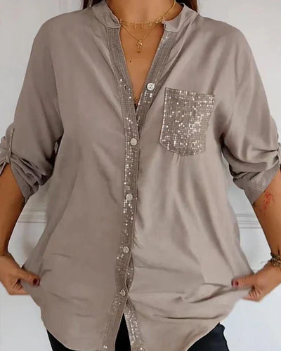 Sabrina | Top en satin ultra-chic