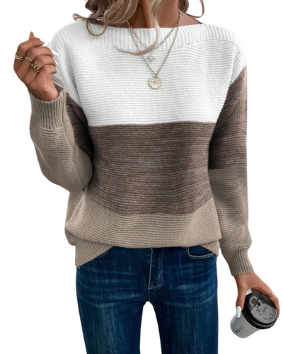 Louna | Pull en maille ombrée