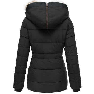 Senna | Veste d'hiver chaude avec doublure en fourrure