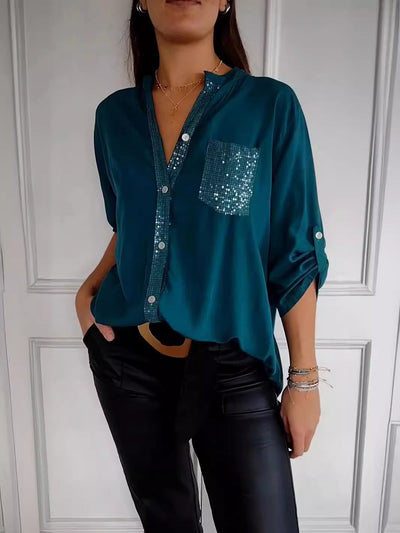 Sabrina | Top en satin ultra-chic